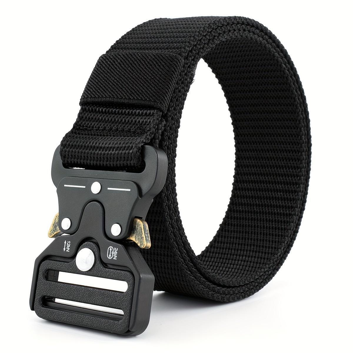 Men'S Accessories Essentials - 120cm Metal Tokalı Taktik Naylon Kemer,