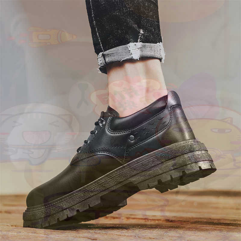 Men'S Accessories Cheap - Koyu Doğal Deri Moda Eğitmenler Tenis