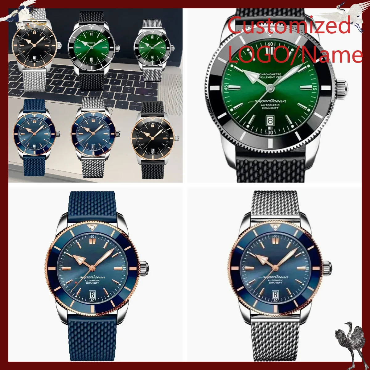 Men'S Accessories Jewelry Bracelet - A1212 Mağazası Özel Tasarım Saatler 46mm