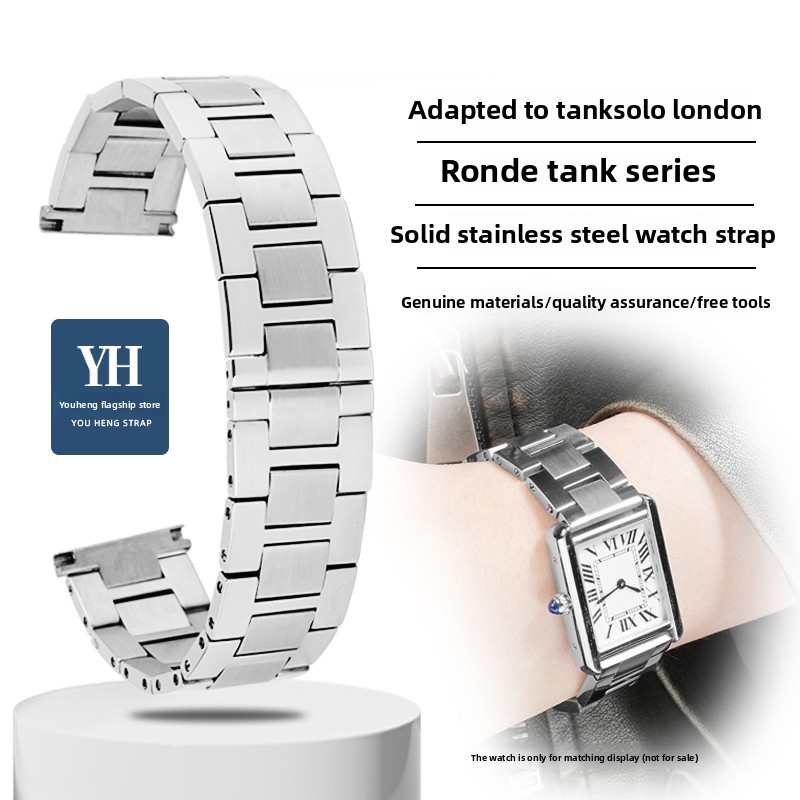 Men'S Accessories London - Cartier saat zinciri Tank Solo Londra