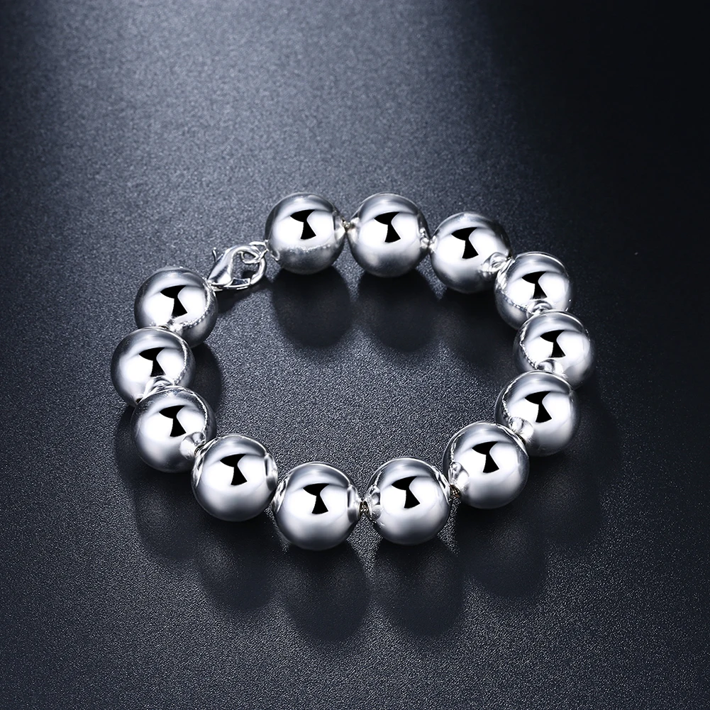 Men Accessories Chain And Bracelet - 925 ayar gümüş charm Vahşi 14