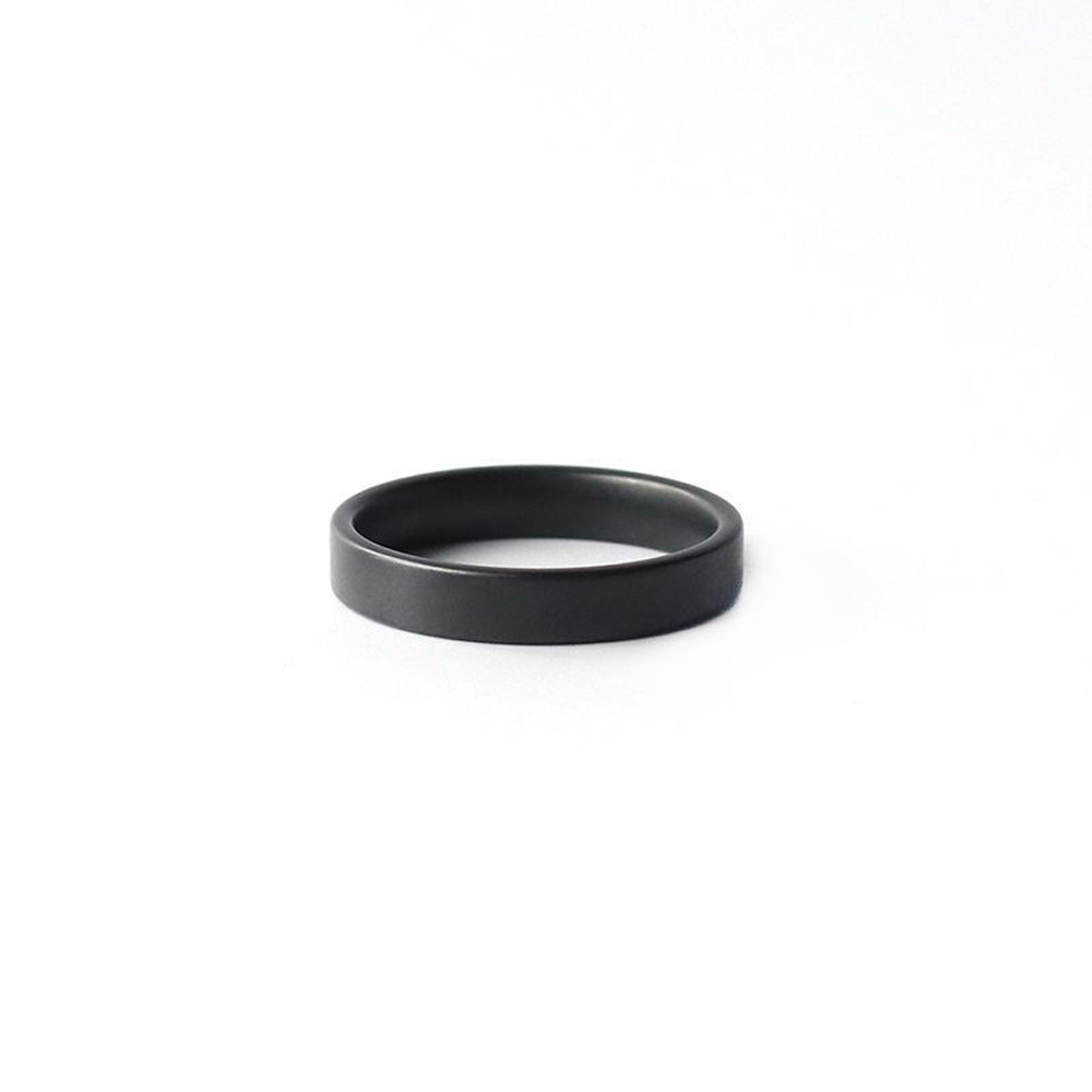 Men'S Accessories Essentials - Küçük Adet Toptan 4mm Mat Siyah