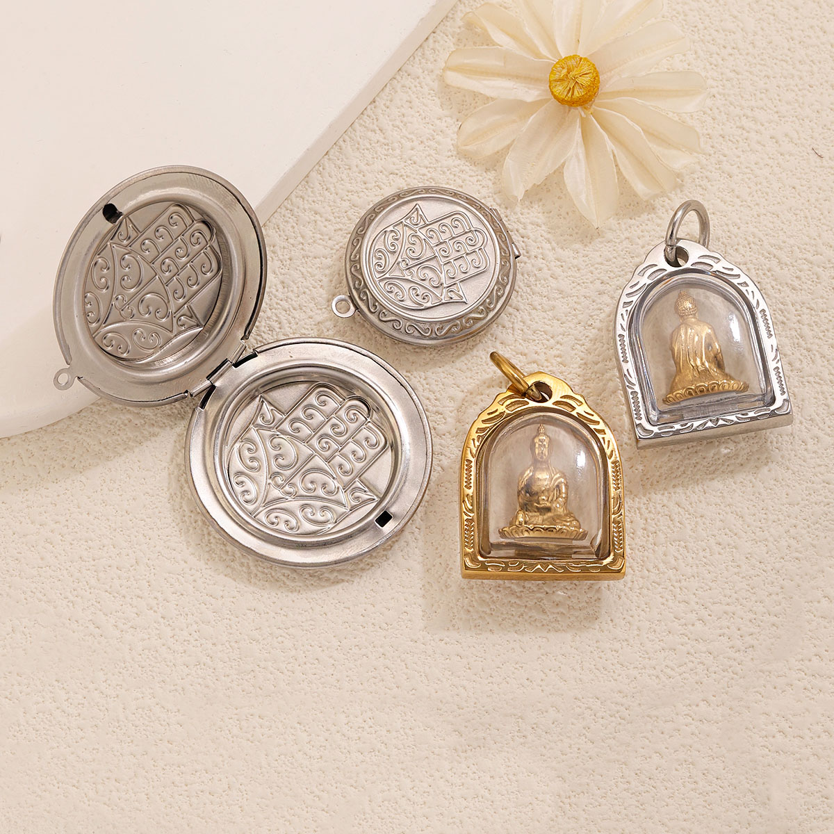 1/2 adet Fotoğraf Çerçevesi Ta - Men Accessories Locket incelemesi ve fiyatı