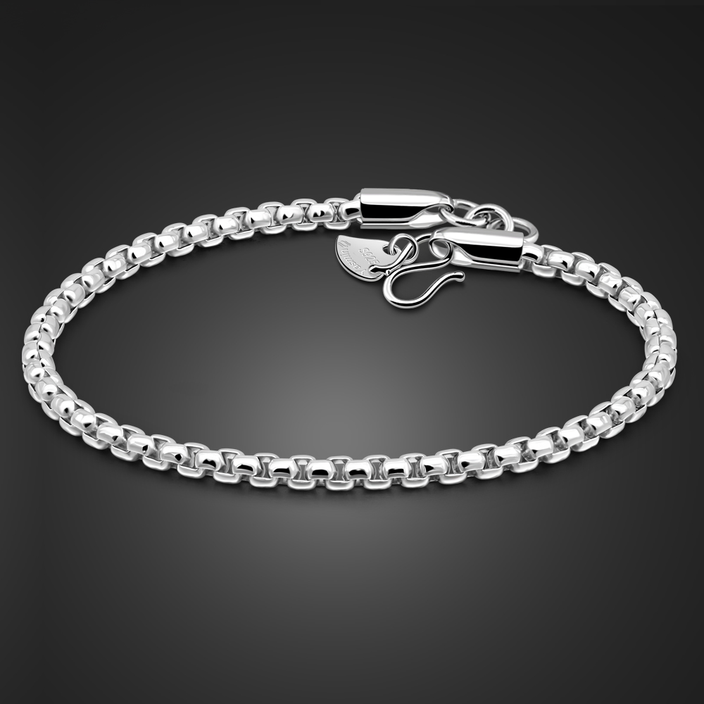 Unisex 925 Ayar Gümüş Bileklik - Men Accessories Chain And Bracelet incelemesi ve fiyatı