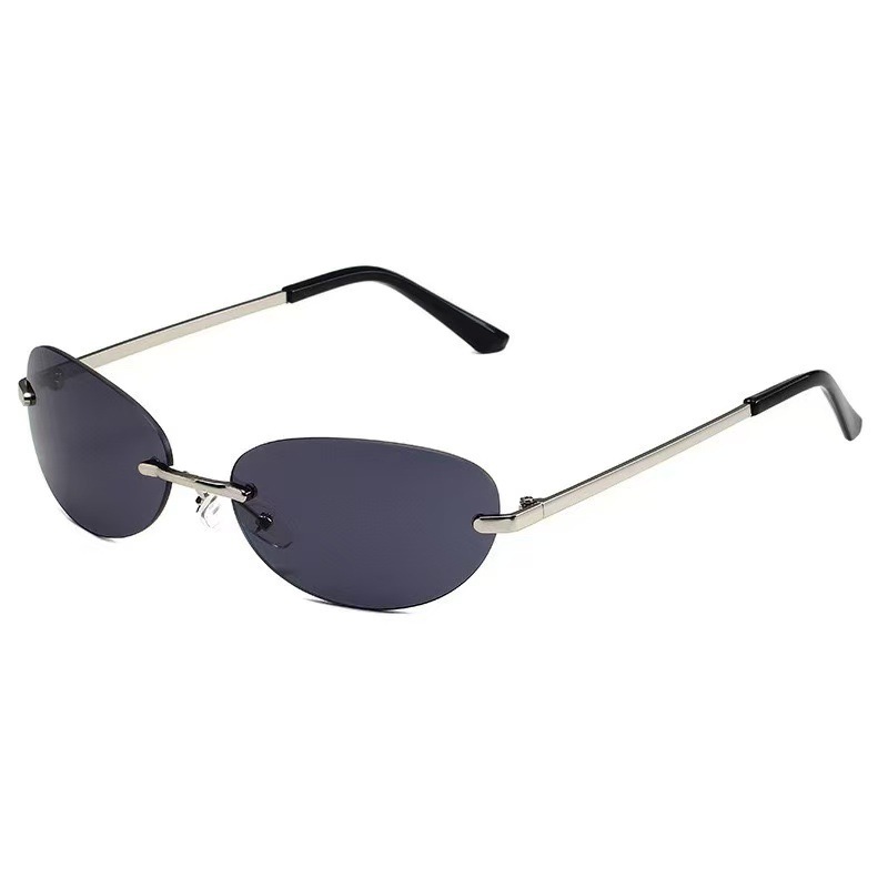 Çerçevesiz Oval Güneş Gözlüğü  - Men'S Accessories Glasses incelemesi ve fiyatı