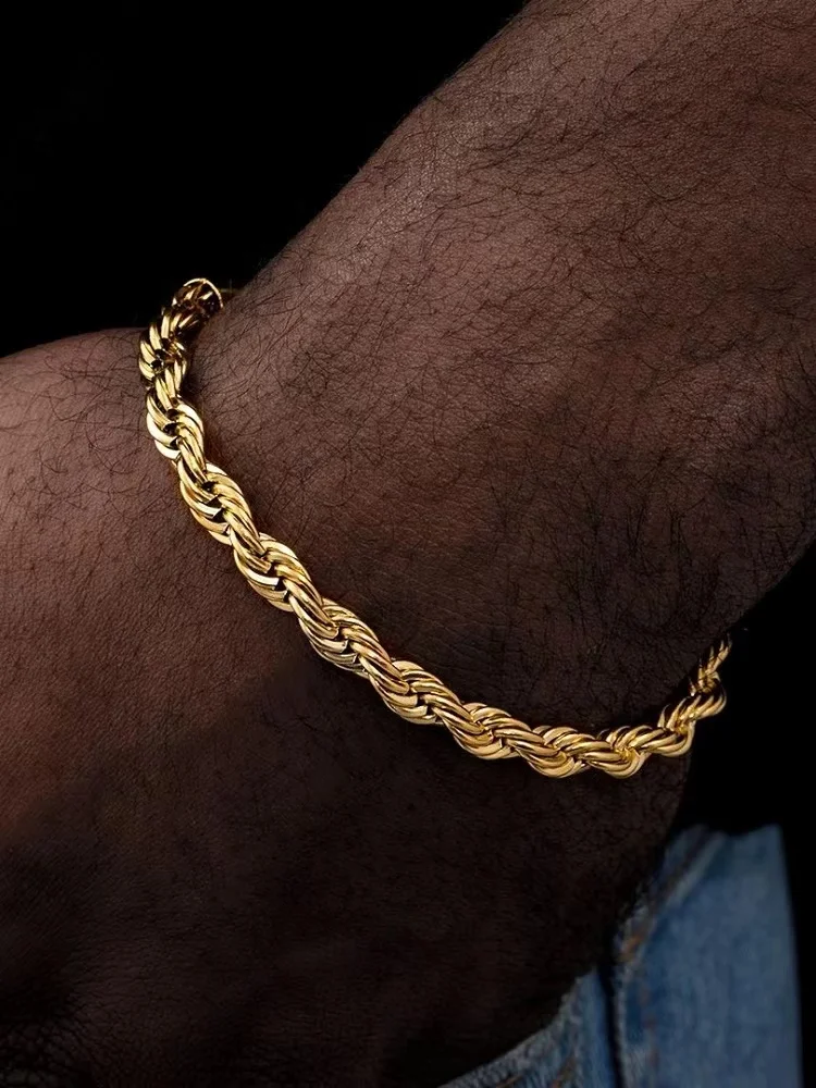 Hip-Hop Kaya 925 ayar gümüş Bü - Men Accessories Chain And Bracelet incelemesi ve fiyatı