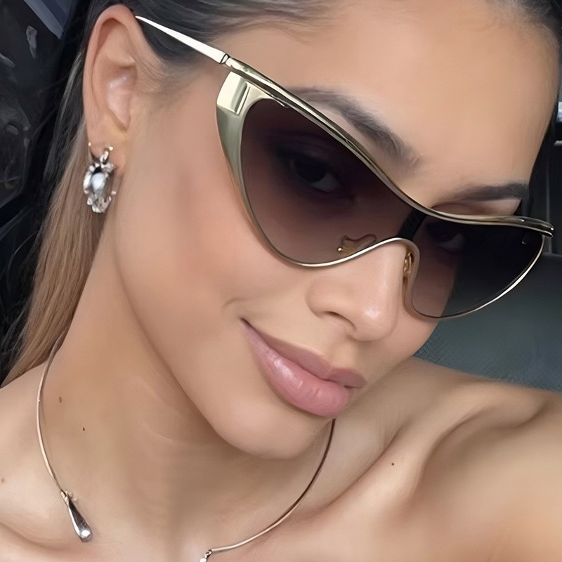 Çerçevesiz Y2K Tarzı Güneş Göz - Men'S Accessories Glasses incelemesi ve fiyatı