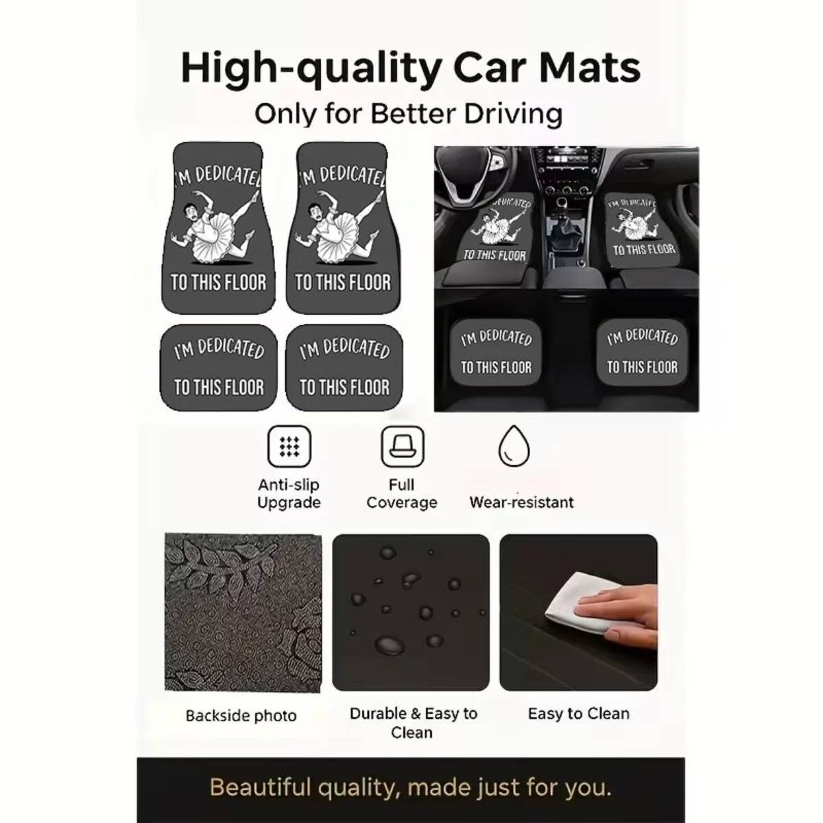 4 adet kaymaz araba paspaslar  - Men'S Accessories Vans incelemesi ve fiyatı