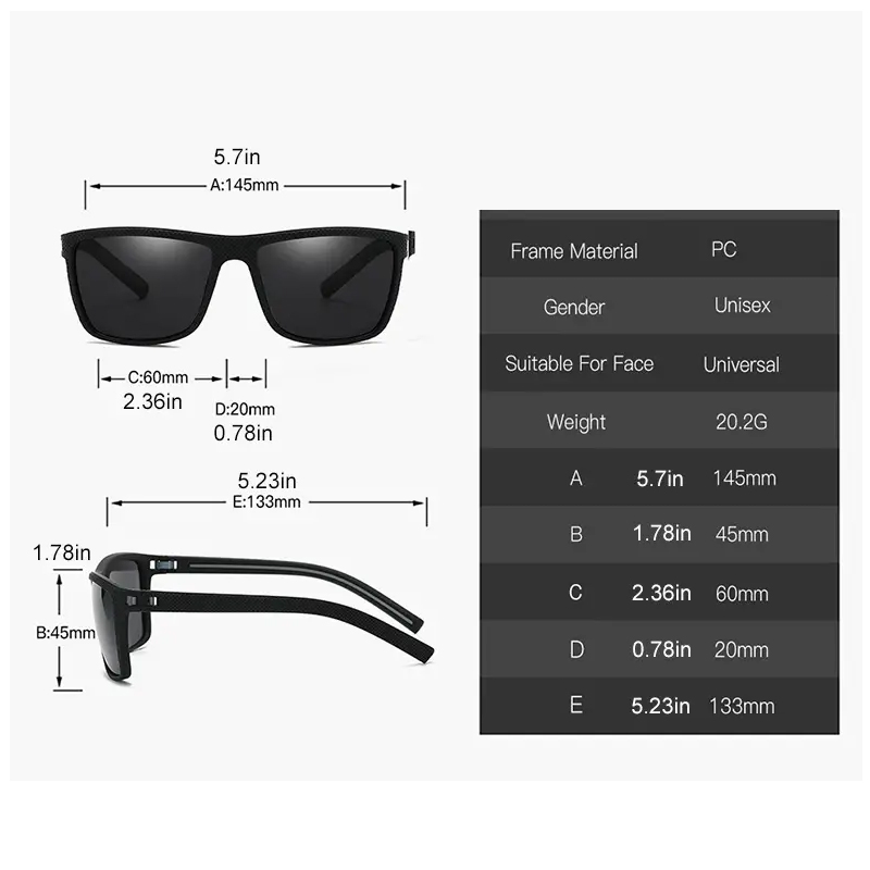 Erkekler ve Kadınlar için Kare - Men'S Accessories Glasses incelemesi ve fiyatı
