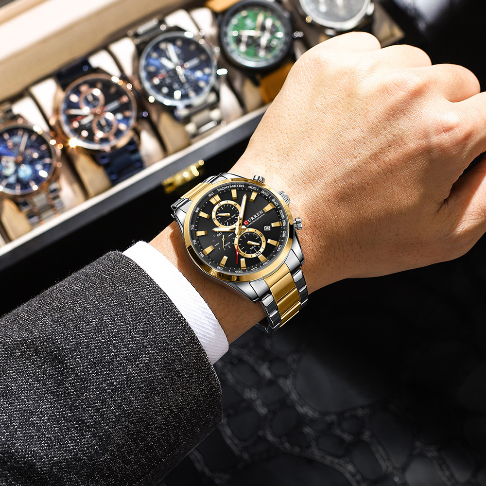 CURREN Casual Kuvars Chrono Sp - Men Accessories Bracelet incelemesi ve fiyatı