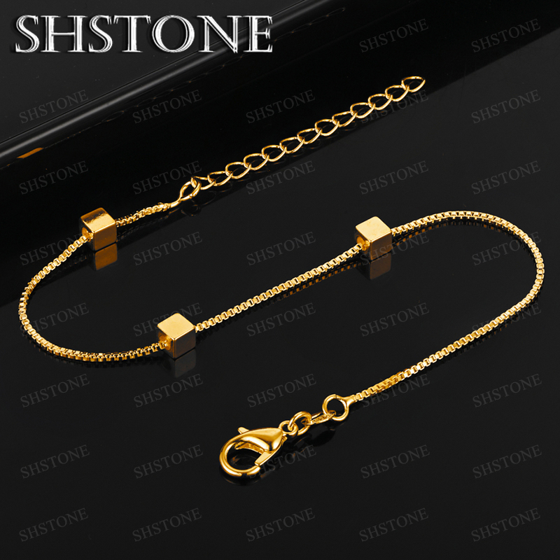 Sıcak 18 Ayar Altın Hasır Zinc - Men Accessories Chain And Bracelet incelemesi ve fiyatı