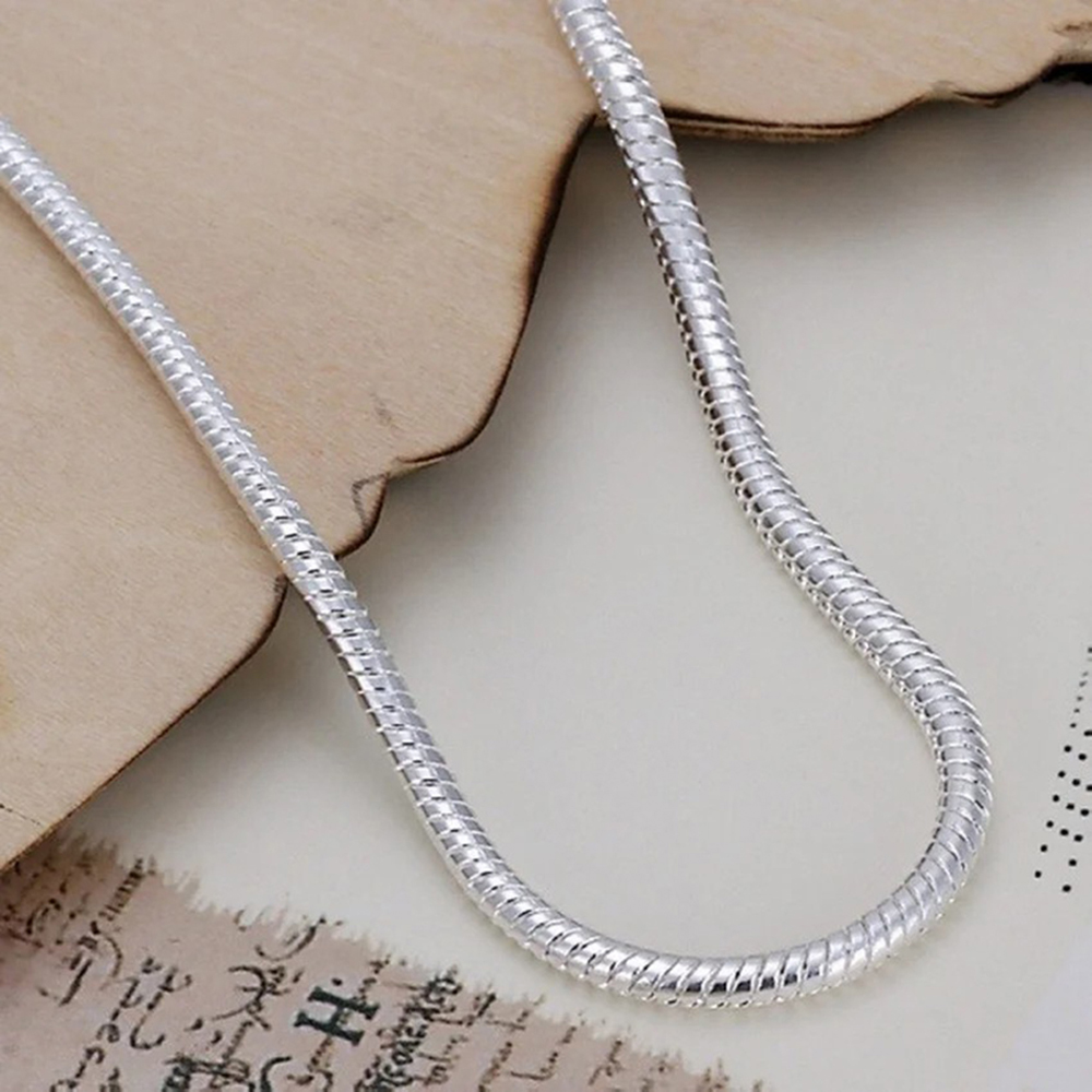 925 Gümüş 3 MM Yılan 16-23 CM  - Men Accessories Chain And Bracelet incelemesi ve fiyatı