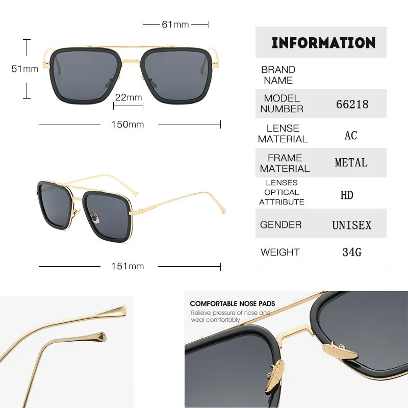 Steam Punk Tony Stark Güneş Gö - Men'S Accessories Glasses incelemesi ve fiyatı